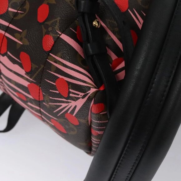LOUIS VUITTON Monogram jungle Dot Palm Springs PM Backpack M41981 Auth 115982SV - Picture 4 of 16